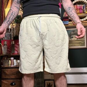 IML men’s banana Cream Terry Shorts